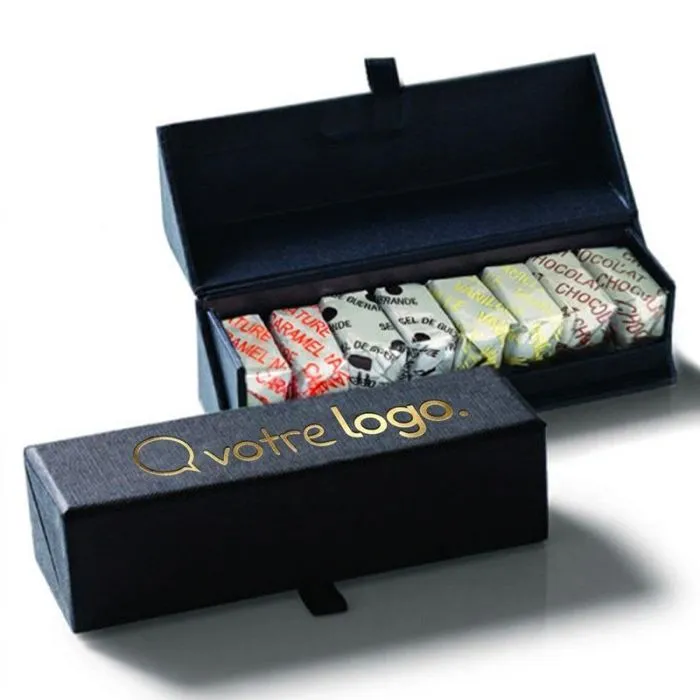 Coffret 8 caramels personnalisable - Délicatesse 