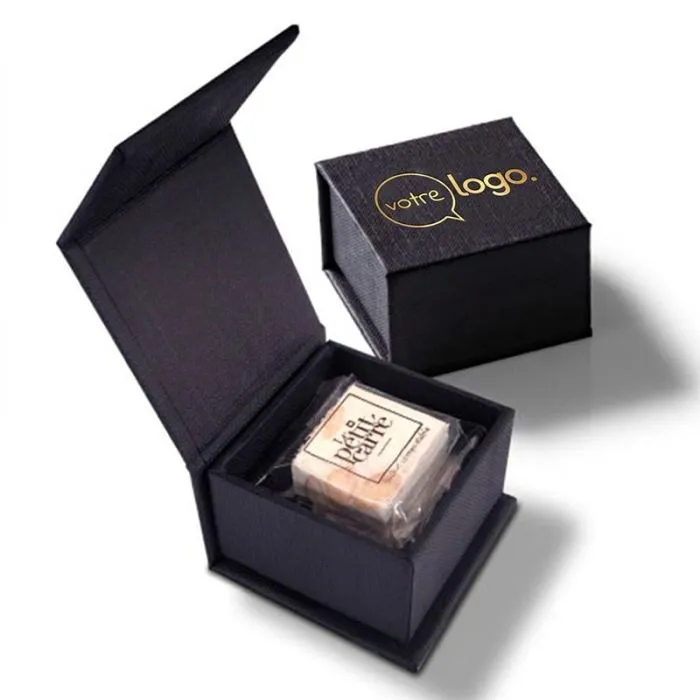 Coffret personnalisable 2 nougats  - Ecrin