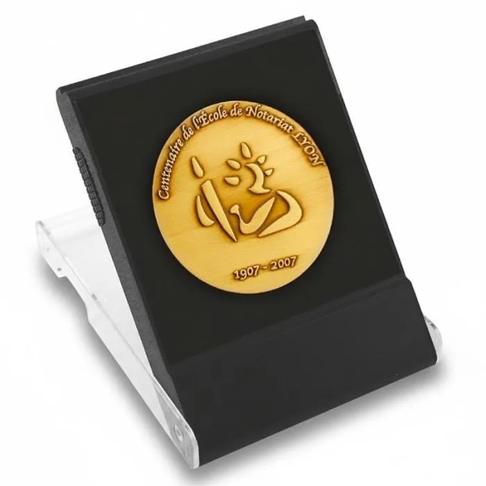 Chevalet médaille de présentation non personnalisable