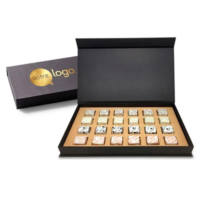 Coffret 24 caramels personnalisable - Tentation
