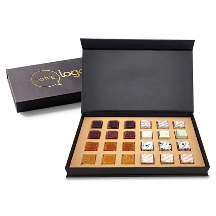 Coffret 24 gourmandises personnalisable - Tentation