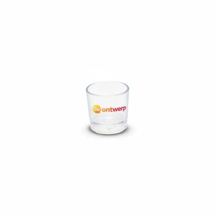 Herbruikbaar shotglas van 3/4,5 cl, personaliseerbaar