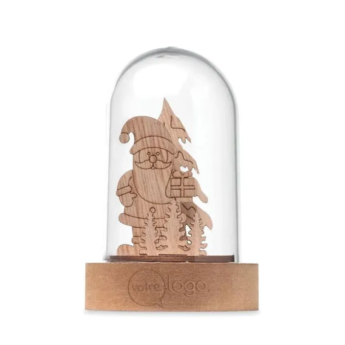 Décoration de Noël dôme lumineux LED personnalisée - Rovani