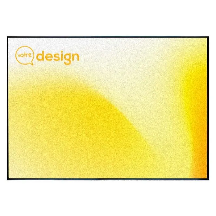 Tapis personnalisable en nylon recyclé pour intérieur 60x85cm - Classic Impressions