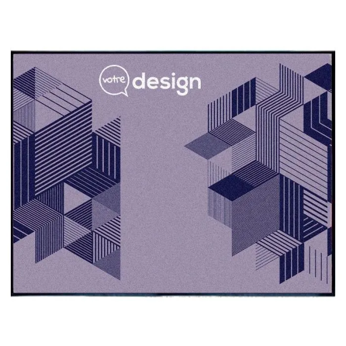 Tapis personnalisable en nylon recyclé pour intérieur 85x115cm - Classic Impressions