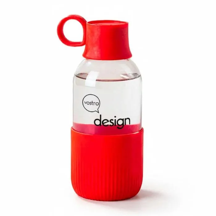 Borraccia Gobi.® da 500 ml in vetro personalizzabile - Indoor