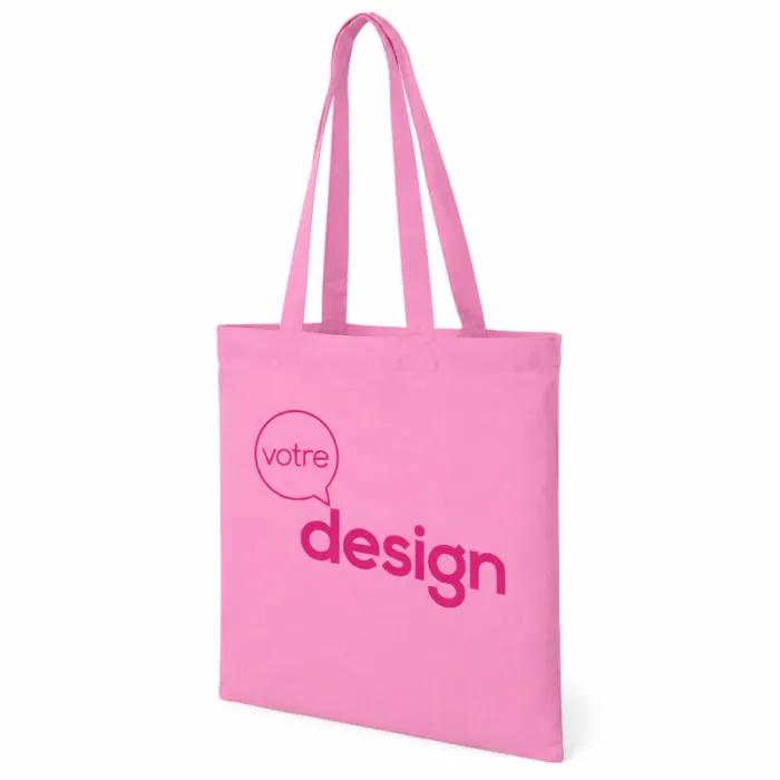 Sac shopping personnalisé en coton 7L - Madras