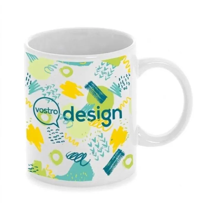 Tazza in ceramica da 300 ml personalizzata con la scritta COFFEE
