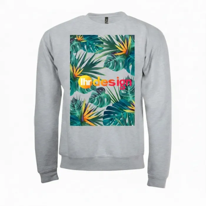 Unisex-Sweatshirt mit personalisiertem Rundhalsausschnitt Spide