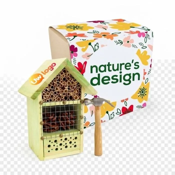 Gepersonaliseerde insectenhotel-set