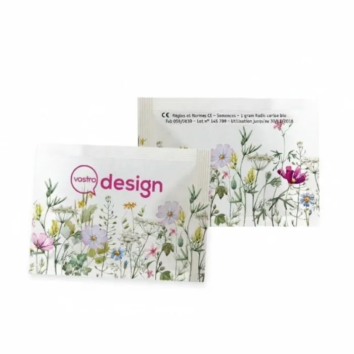 Bustina di semi promozionale – 100 x 150 mm