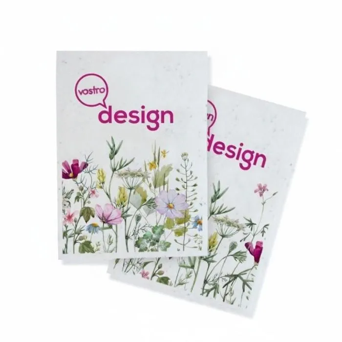 Cartolina A6 personalizzata con semi