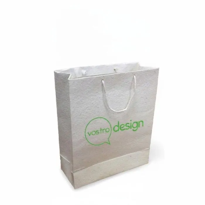 Borsa biodegradabile personalizzata con semi - Modello piccolo