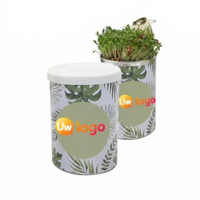 Gepersonaliseerd zaadblikje