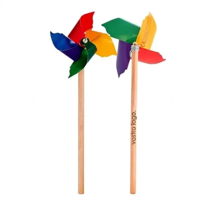 Matita eolica in legno promozionale