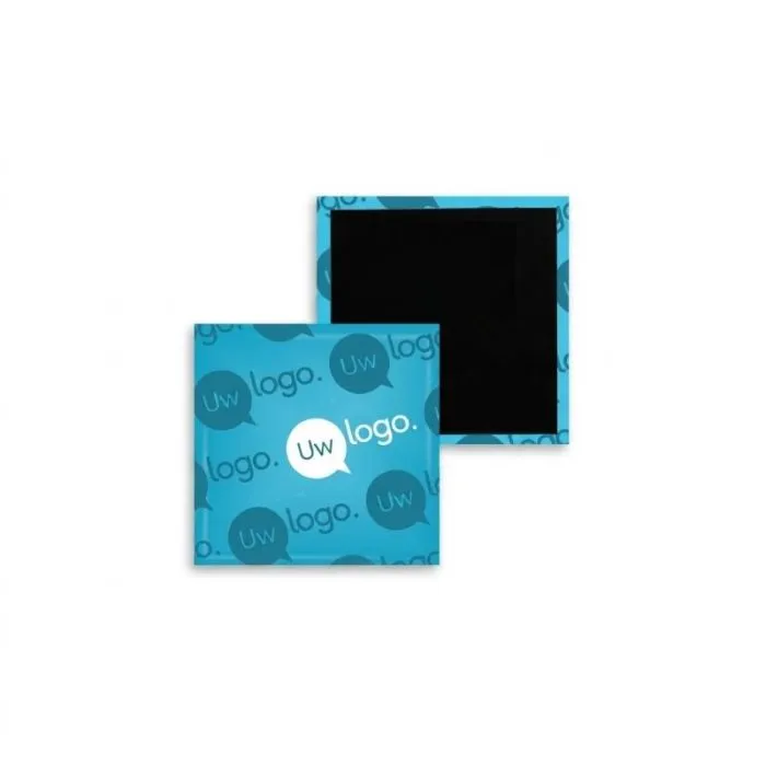Gepersonaliseerde vierkante magneet - 40x40 mm