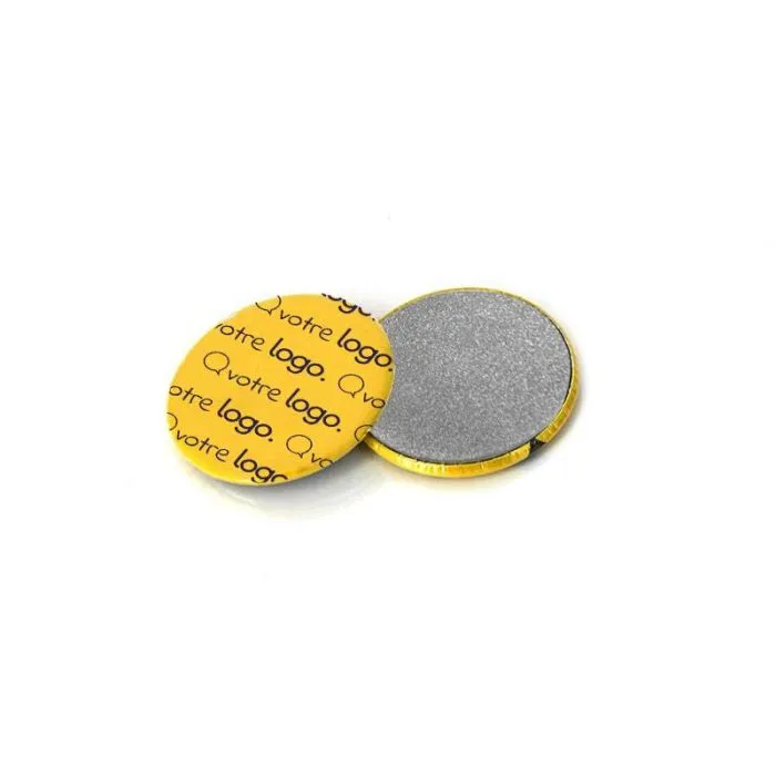 Jeton personnalisé rond 38mm