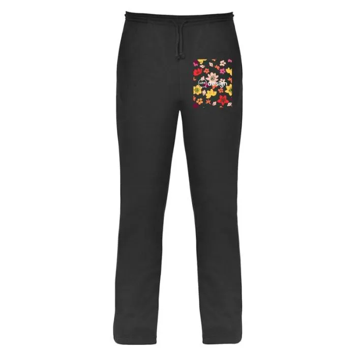 Pantalon enfant coupe droite personnalisé avec poches latérales et ceinture élastique-New Astun
