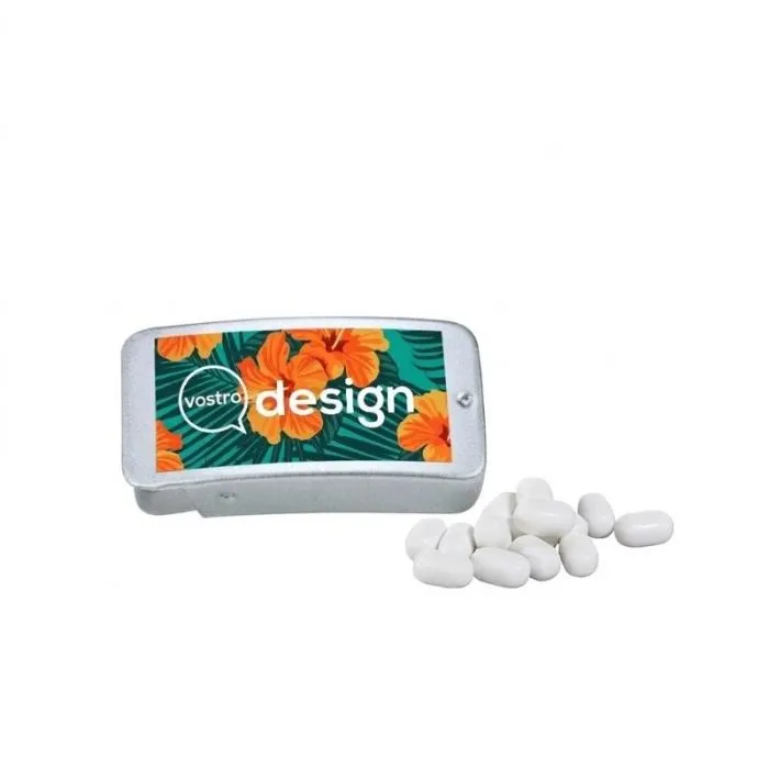 Scatola promozionale per Tic Tac con coperchio scorrevole