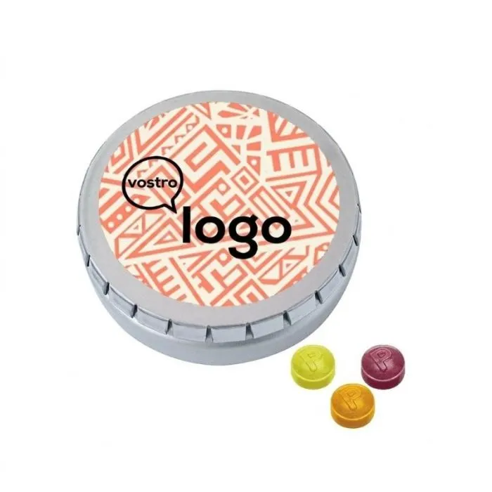 MINI Scatola «Clic-Clac» personalizzabile con caramelle Pulmoll