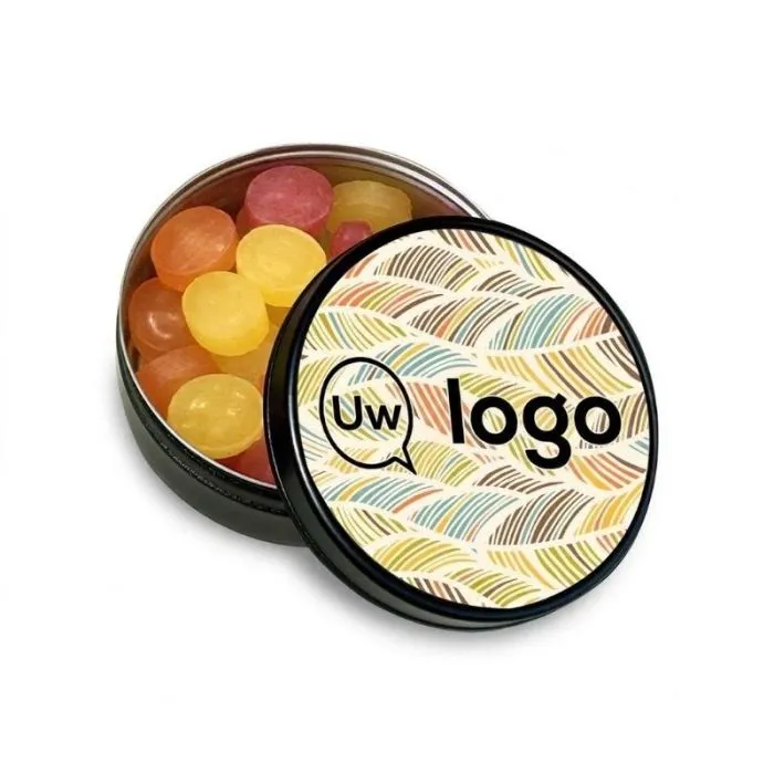 Gepersonaliseerde doos met „Black or White“-ijsbonbons
