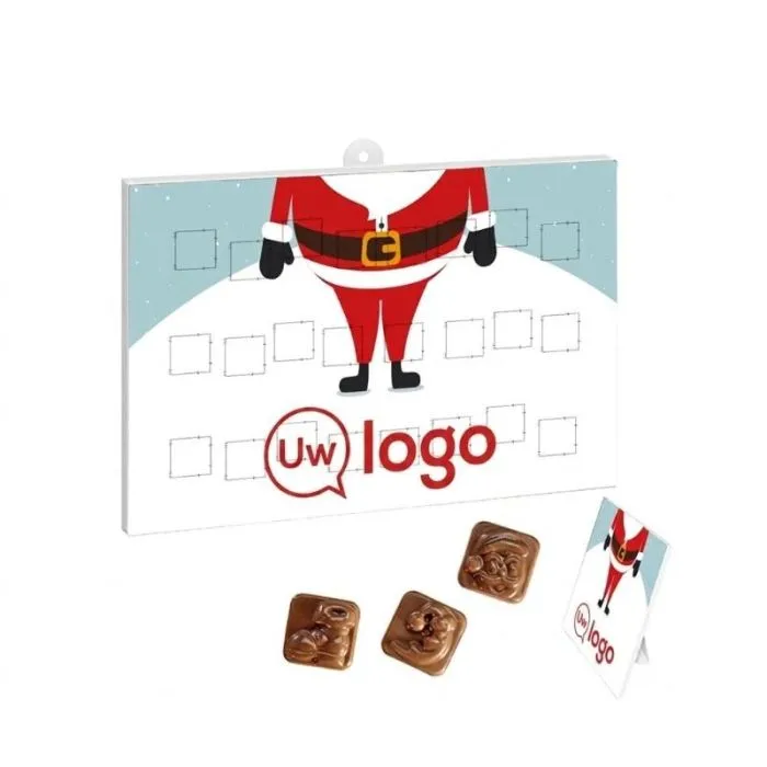 Kleine reclame-adventskalender in A5-formaat