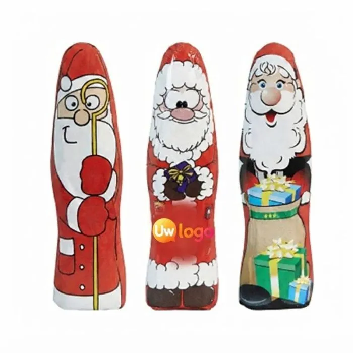Mini-kerstman van chocolade „standaardmotieven“