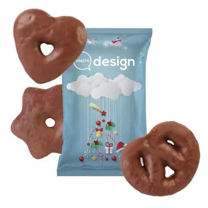 Miscela per pan di zenzero al cioccolato personalizzabile