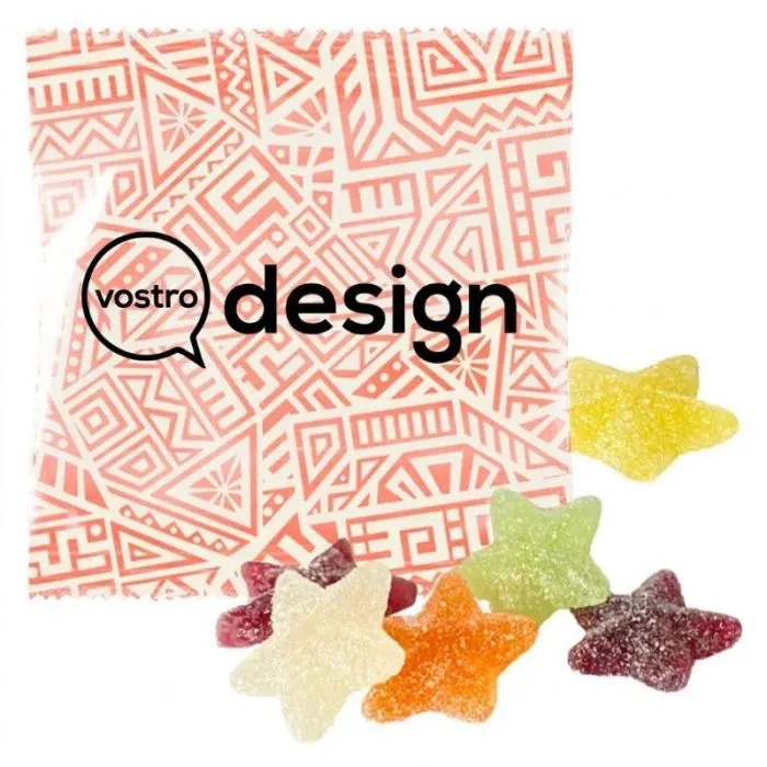 Pasta di frutta vegana in bustina personalizzata