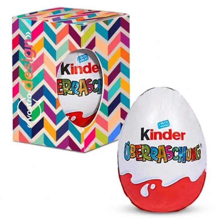 Kinder Surprise in scatola personalizzata