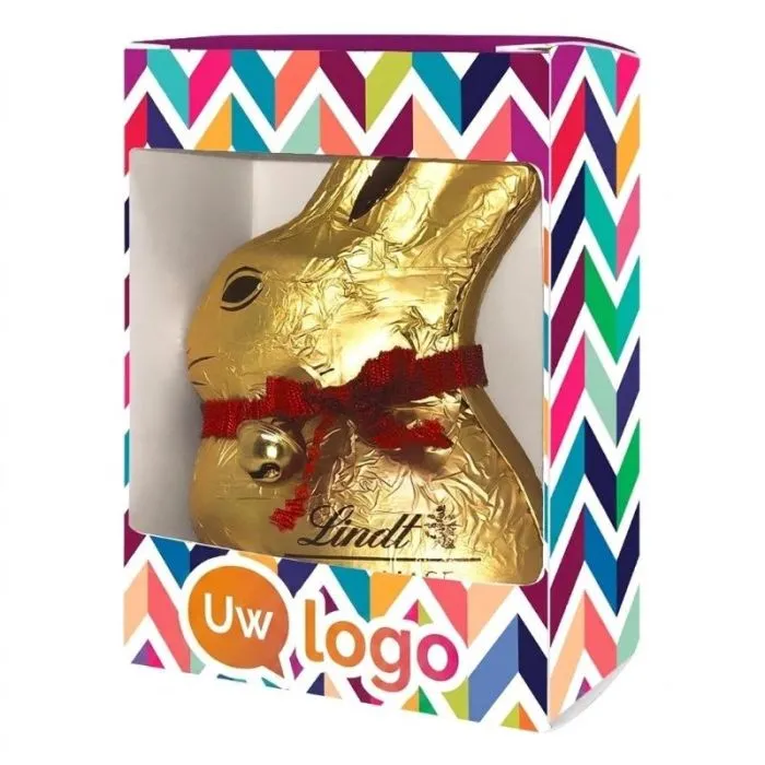 „Lindt“-paashaas in een 100% gepersonaliseerde geschenkdoos