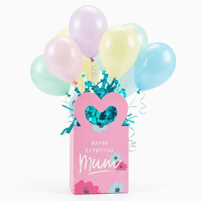 Poids pour ballons en forme de boîte cadeau 150 g 