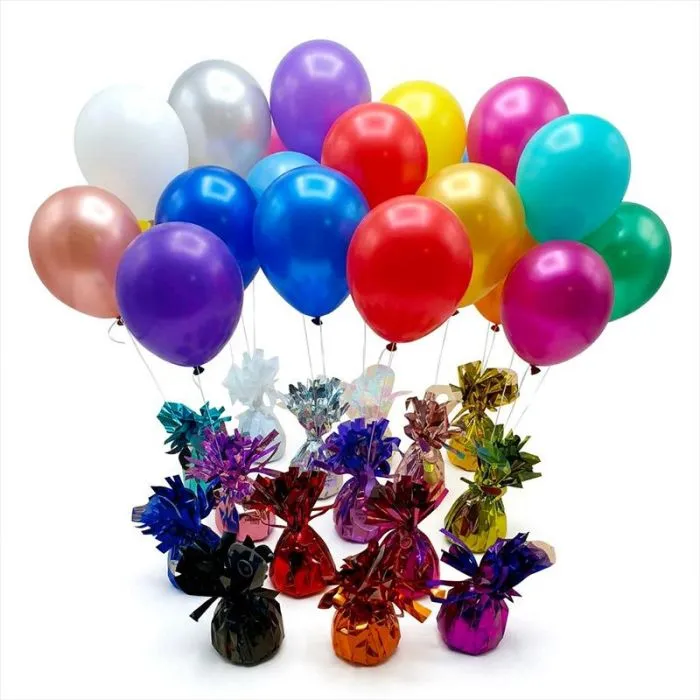 Poids pour ballons 170gr - forme sachet bonbon 