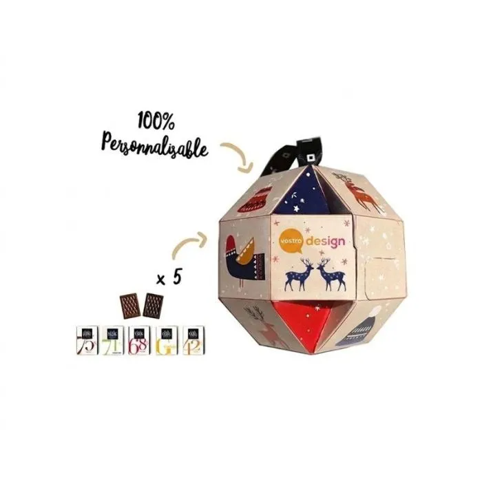 Pallina di Natale personalizzabile al 100% - 8 cm ®Le petit carré