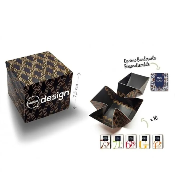 Cube 10 Quadrati pre-personalizzati ® Il quadratino