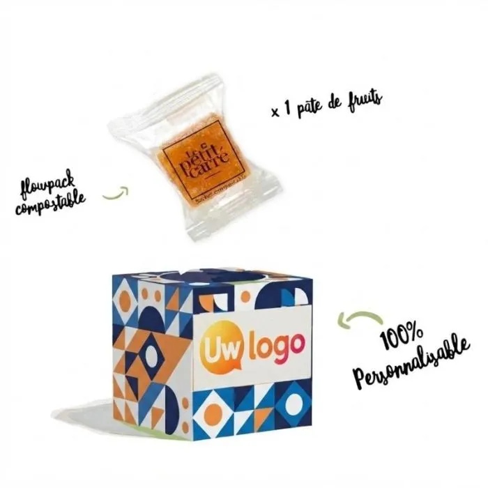 Kaart 1: gepersonaliseerde lekkernij ®Le petit carré