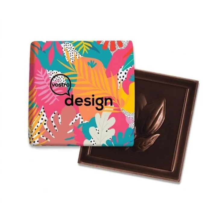 Quadrato di cioccolato biologico promozionale 4G ® Le Petit Carré