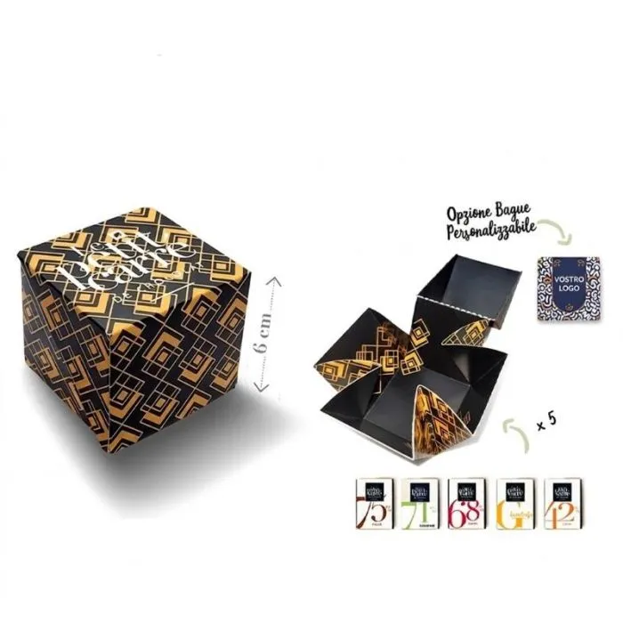 Cubo da 5 quadrati, personalizzabile al 100% ®Il quadratino