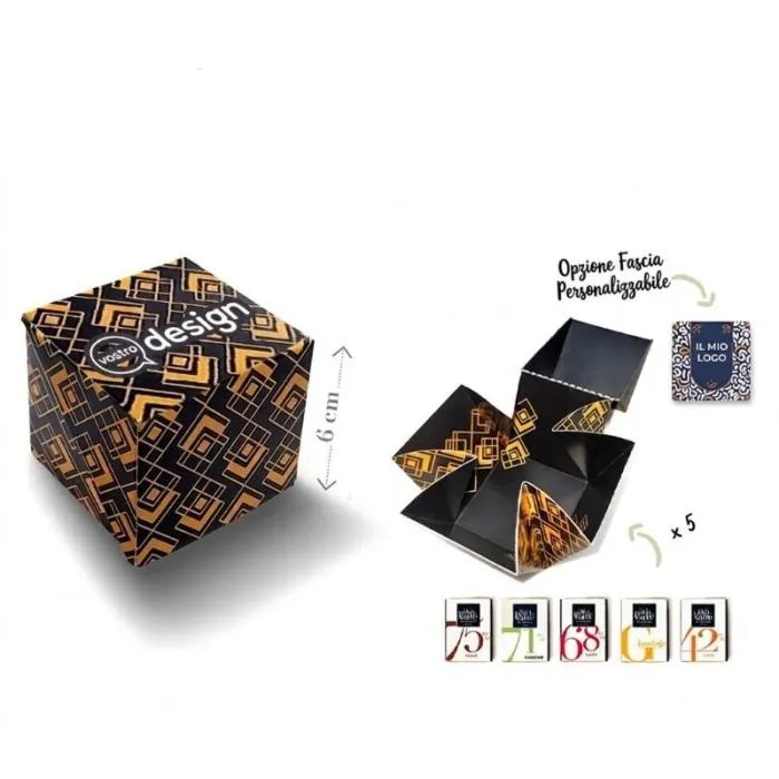Cube 5 Quadrati pre-personalizzati ® Il quadratino