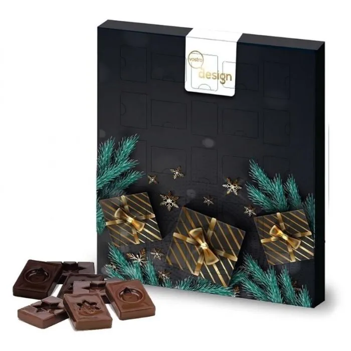 Calendario dell'Avvento promozionale Basic 125 g ®Le Petit Carré