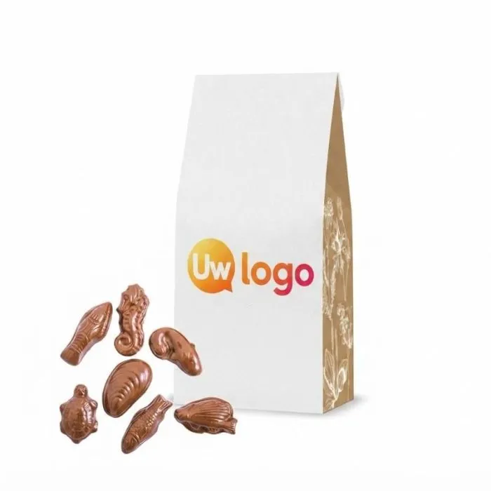Gepersonaliseerd frituurzakje van 50 g ®Le petit carré