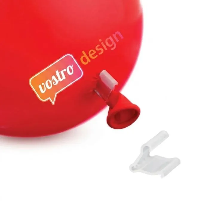 Confezione da 100 clip per palloncini