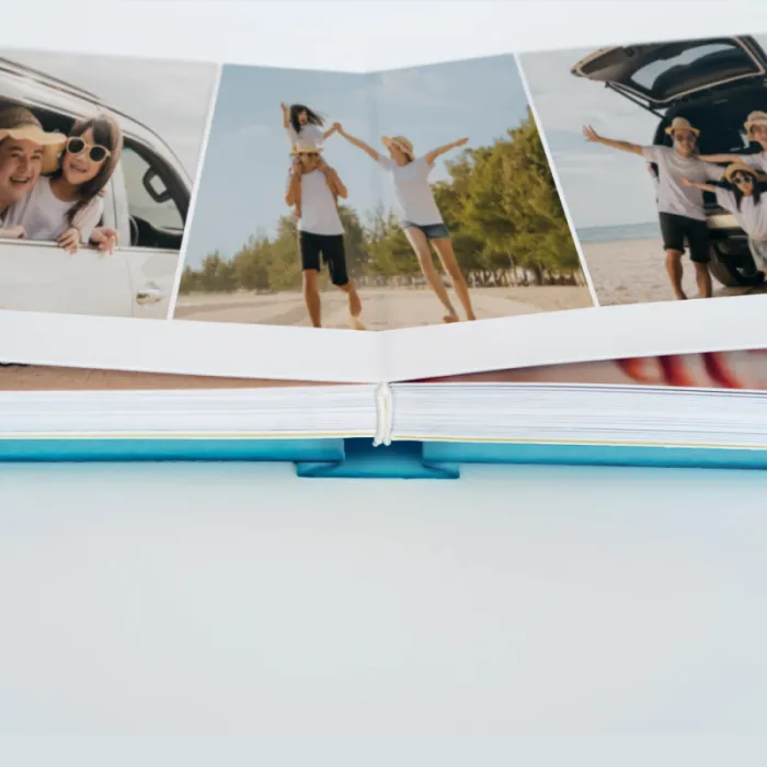 Album fotografico LayFlat personalizzato con stampa panoramica di alta qualità
