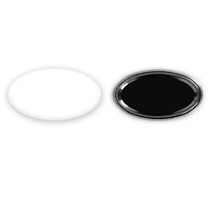 Magnet publicitaire ovale - 45x25mm