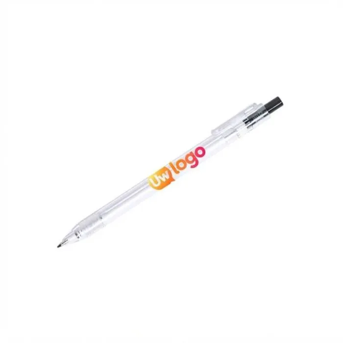 Gepersonaliseerde kristallen pen van gerecycled plastic - Lester
