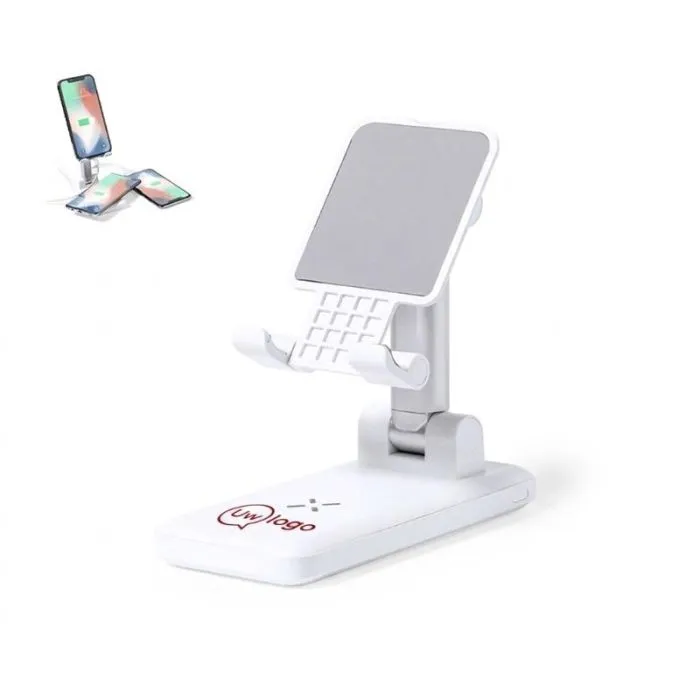 Aanpasbare, opvouwbare smartphonehouder met draadloos opladen - Cheviot