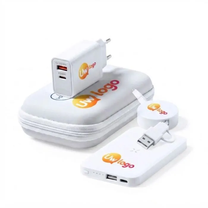Gepersonaliseerde powerbank-set - Cody