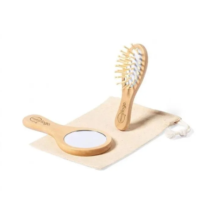 Set personalizzabile con specchio e spazzola Dianex
