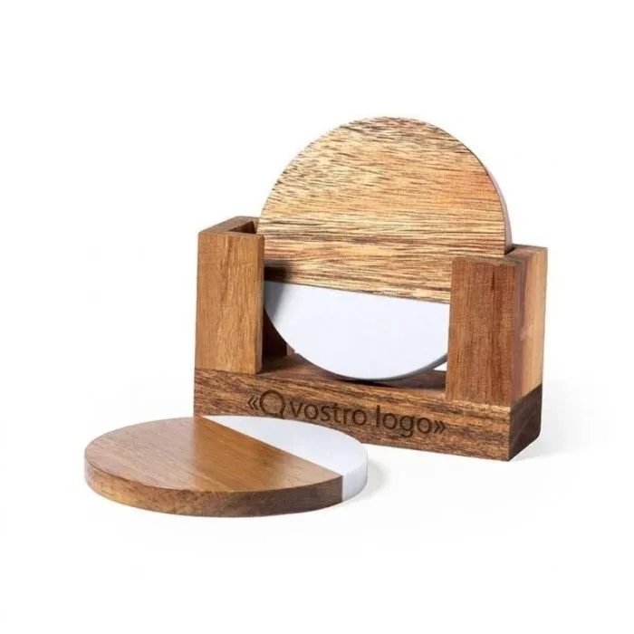 Set di sottobicchieri personalizzati Derrol
