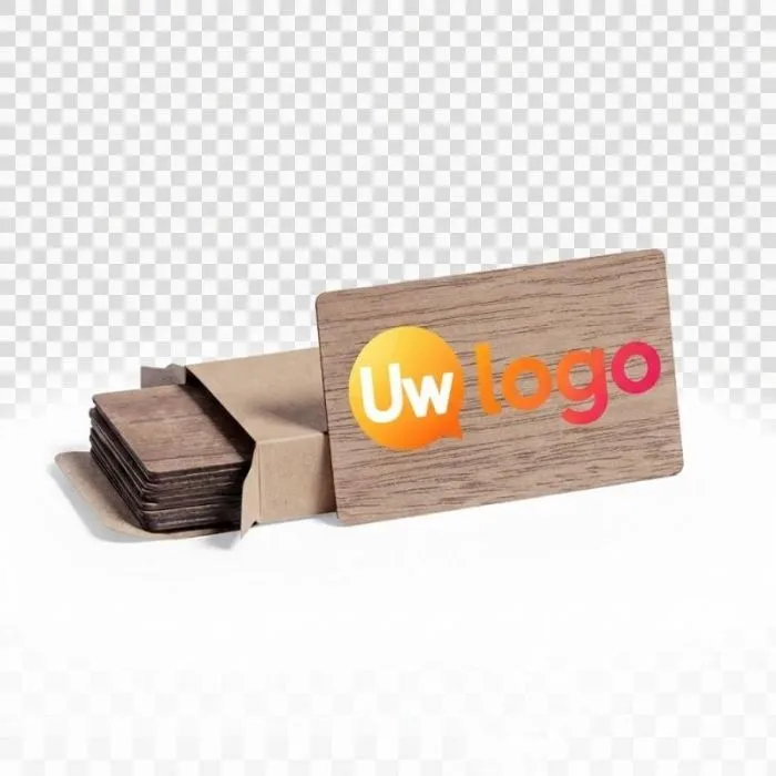 Set personaliseerbare houten kaarten – INARY